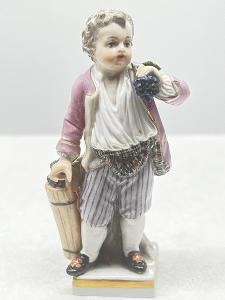 Míšeň, Meissen porcelánová soška, figurka  