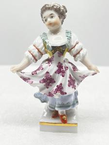 Míšeň, Meissen porcelánová soška, figurka  