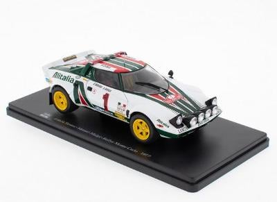 Lancia Stratos - Munari-Maiga - Rallye Monte-Carlo 1977 1:24  Hachette