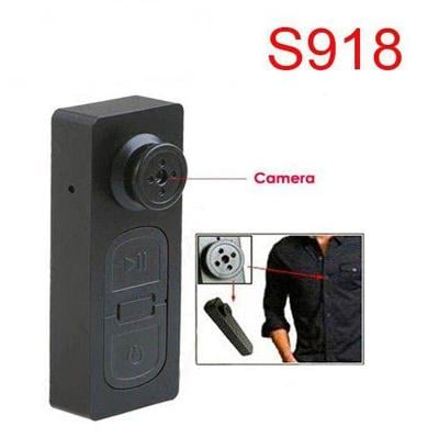 Elegantní micro špionážní kamera S918 jako knoflík