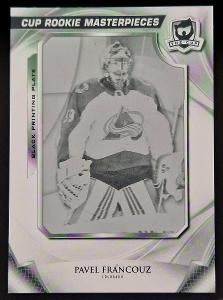 PAVEL FRANCOUZ - THE CUP ROOKIE MASTERPICES PRINTING PLATE 1/1 !!!!!