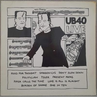 LP UB40 - Live, 1983 EX