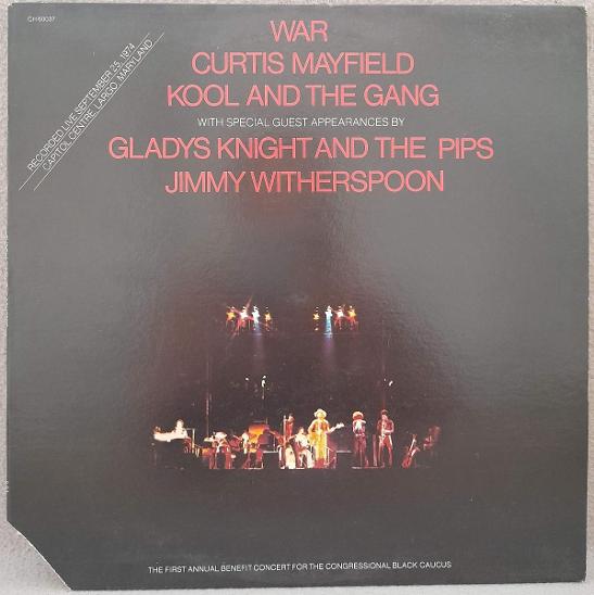 LP War / Curtis Mayfield / Kool And The Gang - First Annual Benefit EX - Hudba