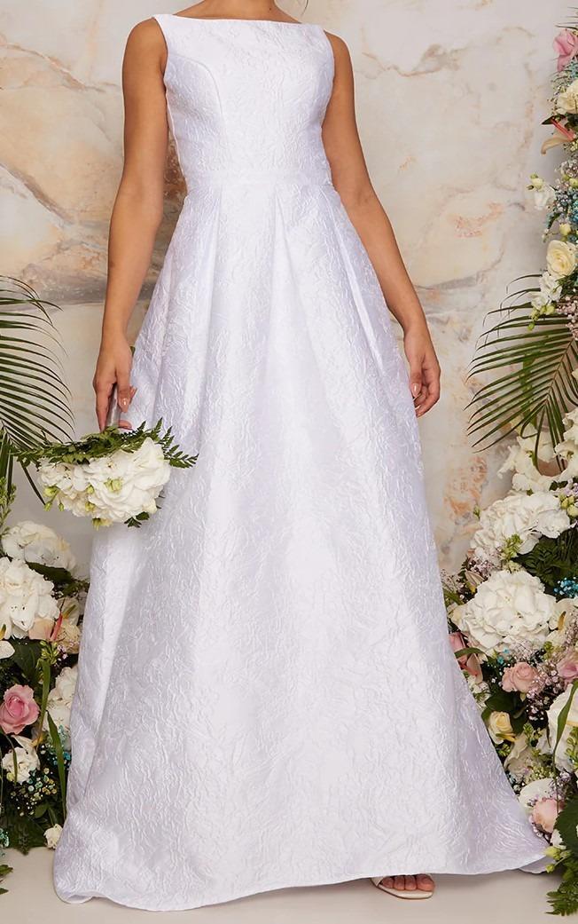 Nové sněhově-bílé svatební šaty - Dámské oblečení