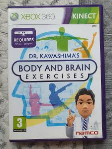 XBOX 360--HRA DR. KAWASHIMA,S -BODY AND BRAIN EXERCISES -KINECT