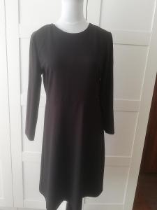 ONLY-Nové dámske čierne šaty s prestrihom na chrbte, S/38