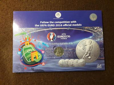 🔥 Sada 25 pamätných medailí EURO2016 🔥