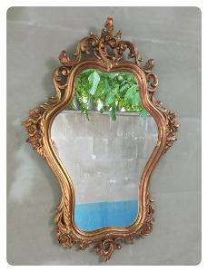 Luxusní zdobené barokové nástěnné zrcadlo  