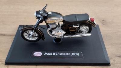 Jawa 350 Automatic (1966) 1:18 ČERNÁ!  Abrex