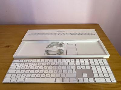 Klávesnice Apple Magic Keyboard s číselnou klávesnicí - CZ