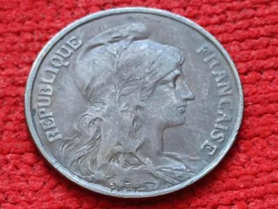 Francie 5 centimes 1916