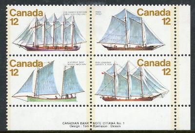 Kanada 1977 ** lode komplet mi. 672-675