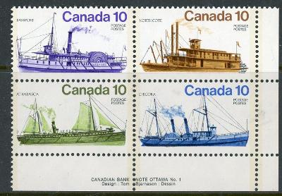 Kanada 1976 ** lode komplet mi. 644-647