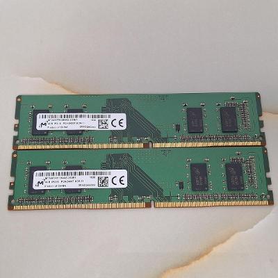 8GB (2x 4GB) Micron 2400MHz PC4 DDR4 paměť RAM PC