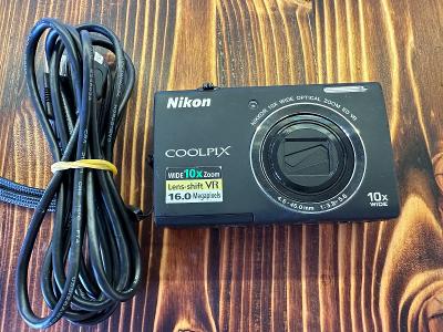 🔥🔥 Funkčný fotoaparát Nikon COOLPIX S6200 - AUKCIA od 1kč🔥🔥