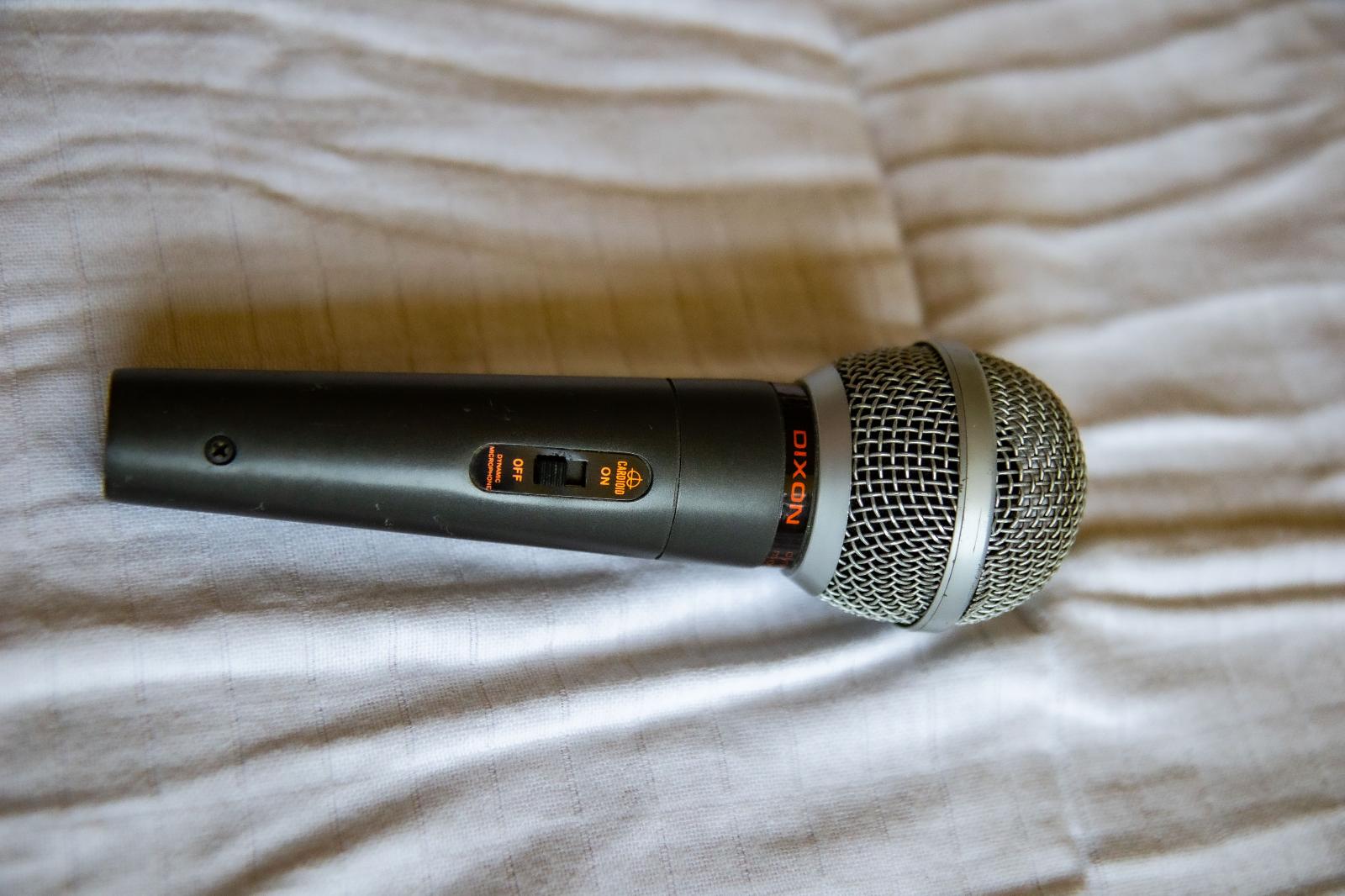 Mikrofon pro zpěv Dixon 1 - 155 - Zvukové a světelné aparatury