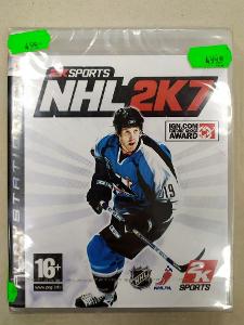 PS3 hra NHL 2K7 - nová, originál balená