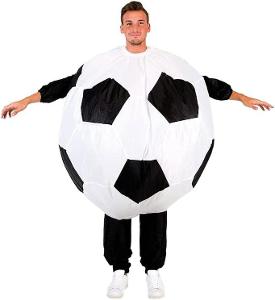 Nafukovací fotbalový kostým /Velikost pro dospělé 