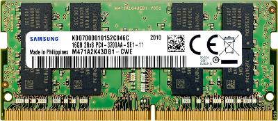 Paměť do notebooku Samsung 16GB DDR4 3200MHz (M471A2K43DB1-CWE)