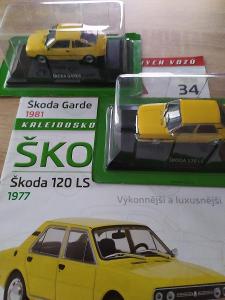 Škoda modely 1:43