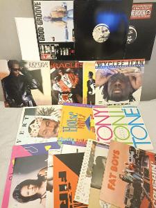 Sada 20 Lp vinylu Hip Hop /RnB/90 léta single/alba