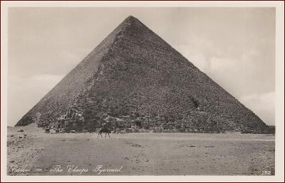Cairo (Káhira) * pyramida, Lehnert & Landrock * Egypt (Afrika) * Z735