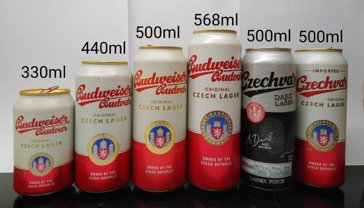 Pivní plechovky Budweiser Budvar mix 6ks - Nápojový průmysl