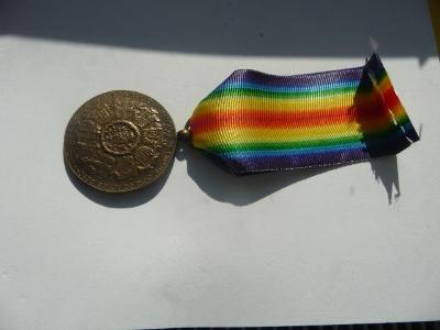 ČSR - Medzispojenecká víťazná medaila - Belgické vydanie