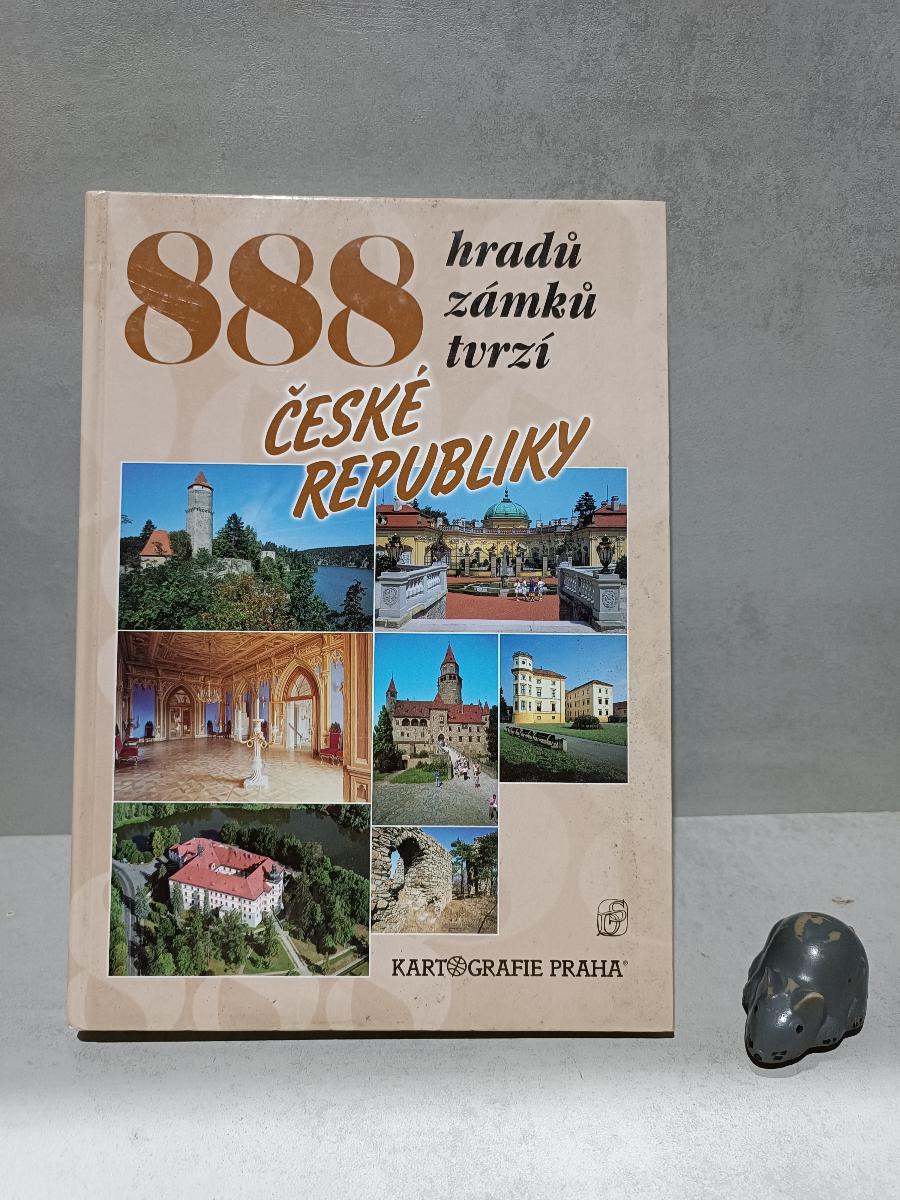 888 hradov zámkov a tvrdí České republiky  - Odborné knihy