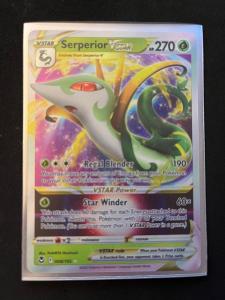 Pokemon Pokemon karta SERPERIOR V STAR 008/195 Silver Tempest