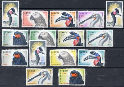 Guinea 1962 ** vtáky komplet mi. 149-163