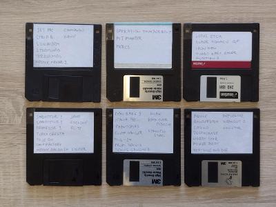 6ks diskety 3,5” pro DIDAKTIK a ZX SPECTRUM, všechny funkční