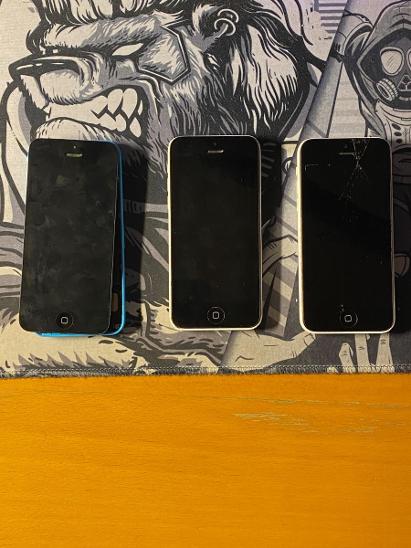 3x Iphone 5c Náhradní díly - Mobily a chytrá elektronika