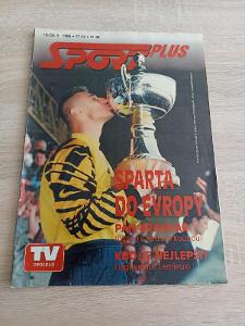 Časopis Sport Plus 16/1996 Plakát Šmicer 
