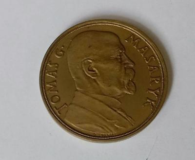 Medaile k 85. narozeninám T.G. Masaryka - 1935 - 50 mm