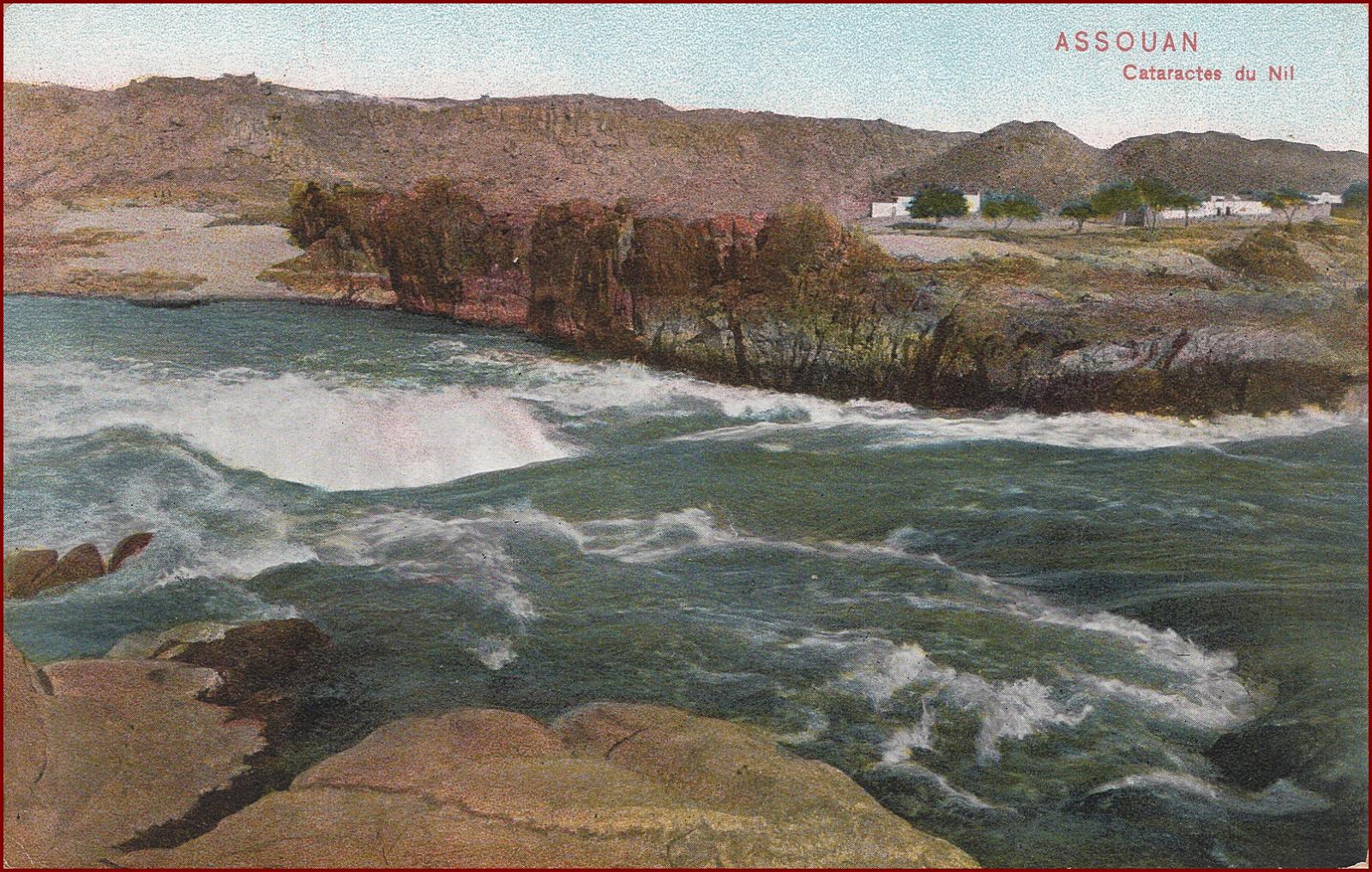 Asuán * Níl - rieka, priehrada, krajina * Egypt (Afrika) * Z761 - Pohľadnice