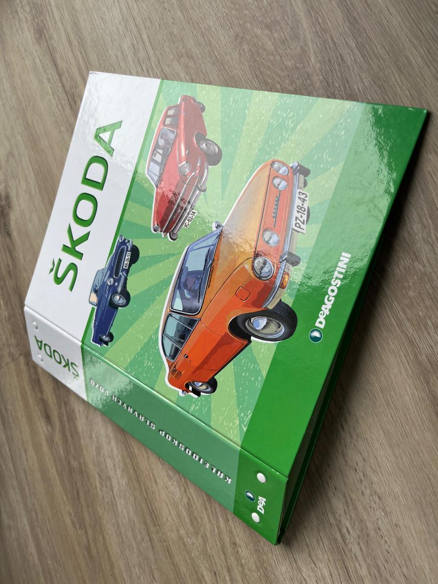 Deagostini sběratelské album Škoda - Modely automobilů