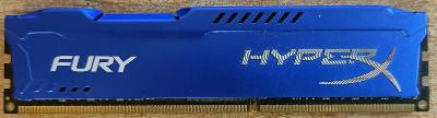 8GB RAM DDR3 pro PC KINGSTON HyperX Fury Blue s chlazením, otestované