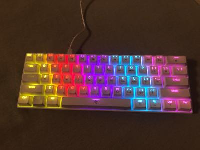 Herní RGB nabíjecí klávesnice NOVÁ