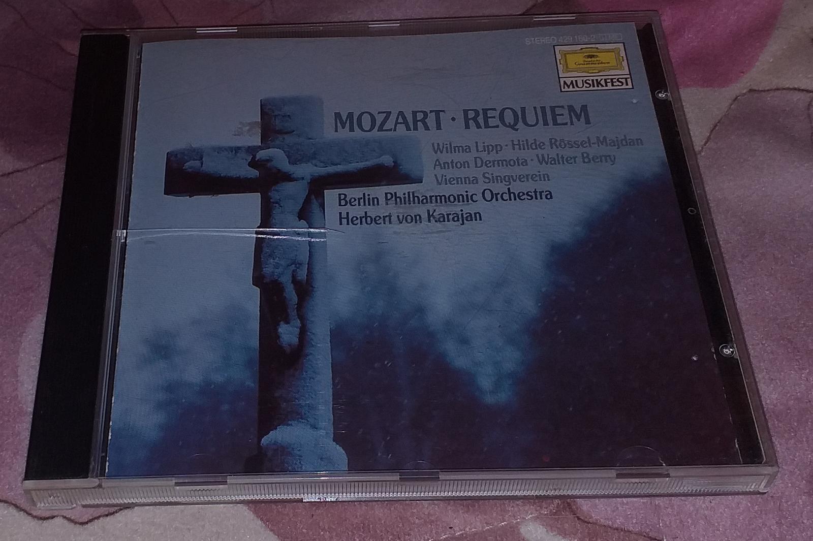 CD Mozart - Berlin Philharmonic Orchestra / Herbert Karajan - Requiem - Hudba