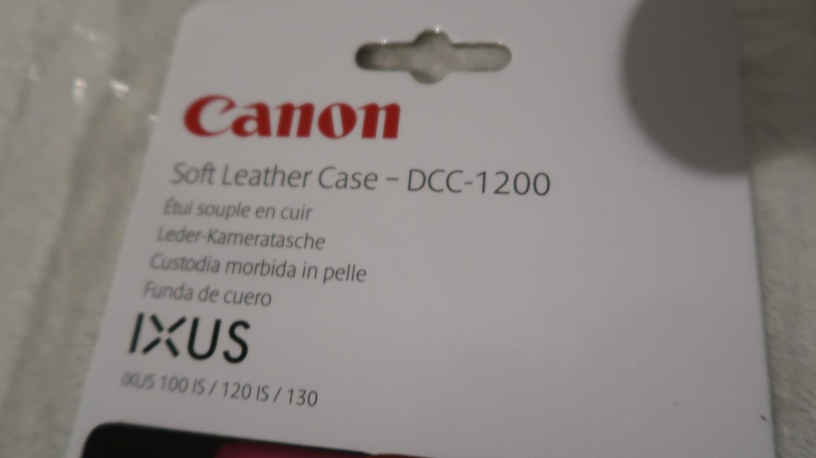 Canon DCC-1200 pouzdro original koza - Foto příslušenství