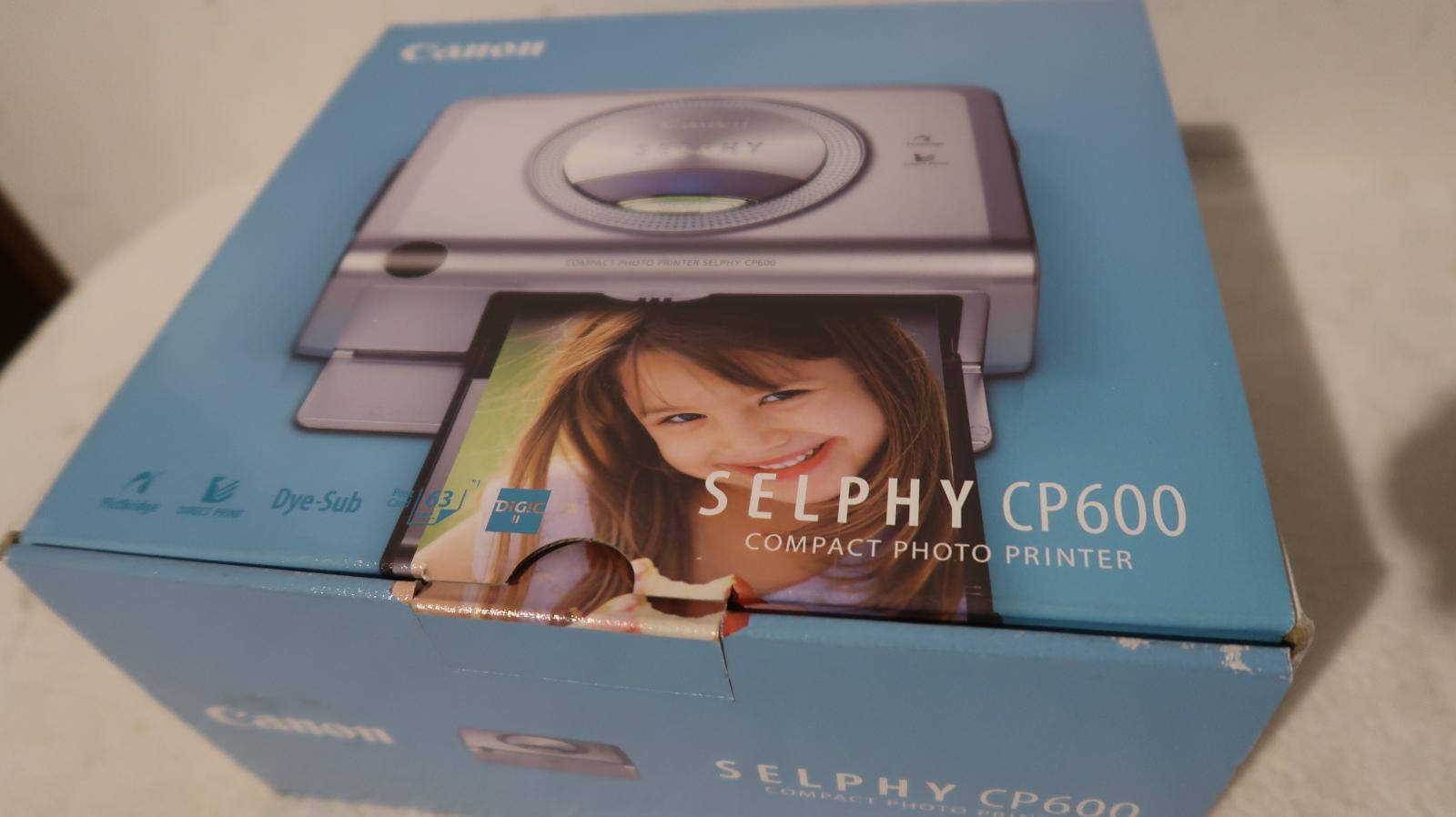 Canon Selphy CP600 fototlačiareň - Foto