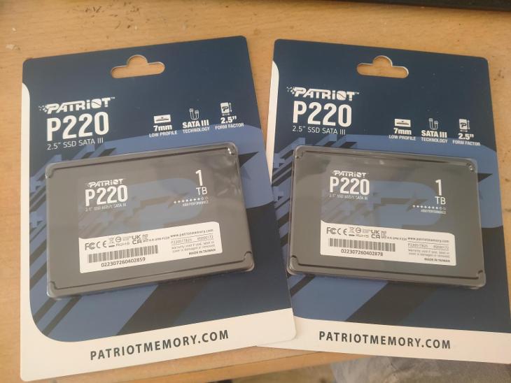 Patriot SSD P220 1Tb SATA 3 2.5