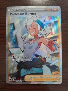 Pokémon karta TRAINER Professor Burnet TG26/TG30 SILVER