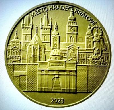 Zlata mince 5000 Kč Hradec Kralove v provedeni PROOF  POSILAM 3.10. !!