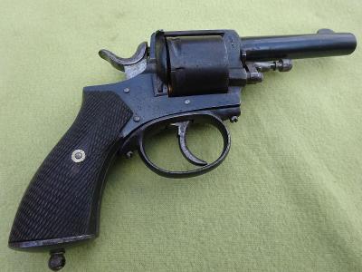 Policejní revolver systému Webley R.I.C. v cal.380 / cca 9mm  značený