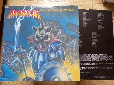 Krabathor – Only Our Death Is Welcome... (LP) + příloha - původní vyd!