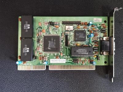 RETRO grafická karta ISA TRIDENT TVGA9000C, 512kB paměti, funkční
