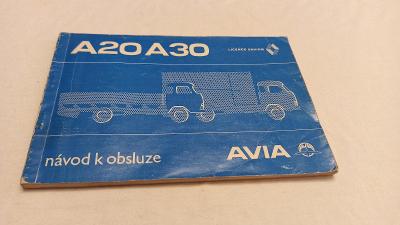 AVIA A20 A30 - příručka návod k obsluze + základní údržba