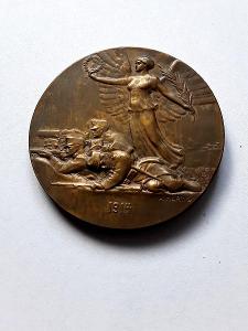 AE medaile FJI 1914 1. svetová vojna, TOP stav